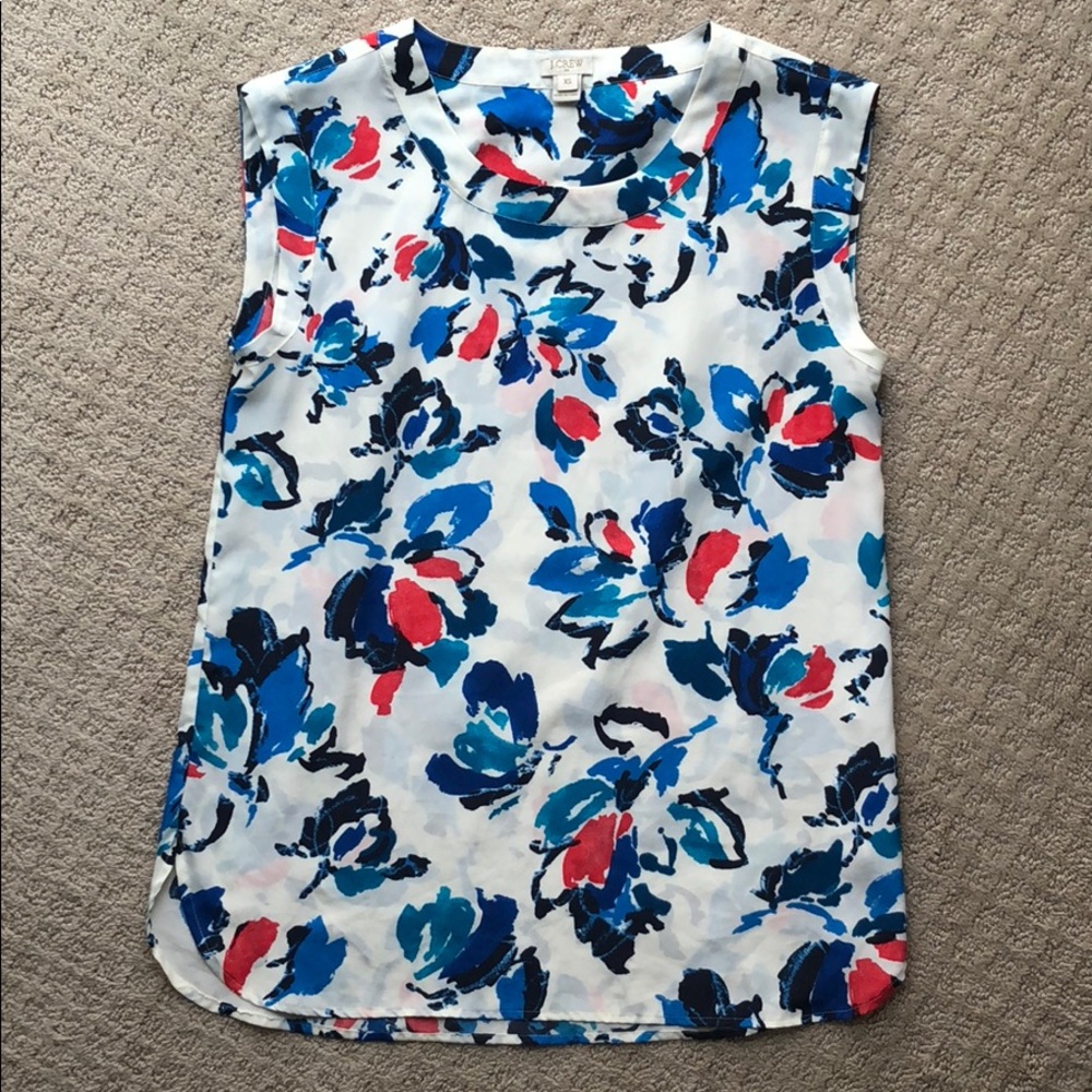 Jcrew floral top